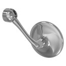 Classic Bar End Mirror 150 mm stem Chrome