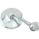 Classic Bar End Mirror 150 mm stem Chrome