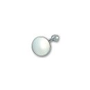 Classic Bar End Mirror 150 mm stem Chrome
