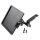 Slide-In Frame Side Mount License Plate Holder Germany 180 x 200 mm Black Powder Coated