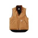 Relaxed Fit Firm Duck Insulated Rib Collar Vest