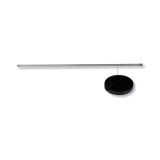 Swingarm Axle Cover Black