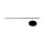 Swingarm Axle Cover Black