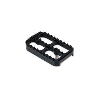 Serrated Floorboards Black, Anodized