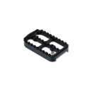 Serrated Floorboards Black, Anodized