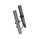 Hot Legs, 10-Gauge, Dual Disc, FLHT/FLHX/FLTR, Black Fork...