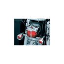Zombie Taillight Cover Chrome