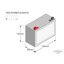 Maintenance Free High Performance YTX14H AGM Battery AGM,...