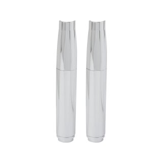 Deep Cut Pushrod Covers Chrome