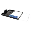 Side Mount License Plate Kit Austrian specification 210x170mm Chrome