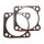 Gasket, Cylinder Base, Foamet Base Gasket with Bead .025" Cylinder Base Gasket .025", Foamet with bead