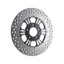 Dominator 2-Piece Brake Rotor Black Rear