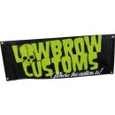 Customs Logo Banner, 47" x 17" 10oz vinyl with...