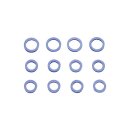 Push Rod Seal Kit, Blue Silicone