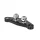 Thunderbike Old Style 1.25" Chrom Riser mit Kabeldurchführung