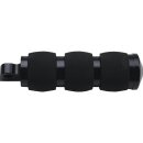 Air Cushion Footpeg Black, Anodized