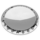 Drilled Clutch Cover 5-hole Aluminium Polished