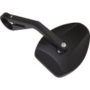 Ferrara 2 Bar End Mirror 115 mm stem Black, Anodized