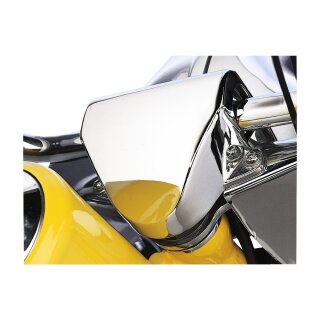 Barclamp Cover Without Steering Damper Bar Clamp Cover Chrome Polished