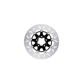 Disc Round DF FLV Floating Brake Disc 5-Hole Black Front