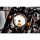 Flywheel Design Athene obere Gabel Cover mit LED Blinker schwarz für Dyna 06-17