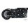 Skull Headers E3 Muscle Bomb Exhaust System Black Coated