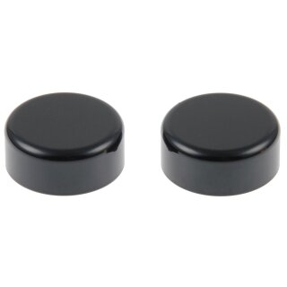 End Cap Fork Cover Cult-Werk Fork Cap Black Powder Coated