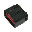 18-Position Female Power Connector With Terminals Black