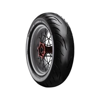 Cobra Chrome Reifen 140/90 B-16 77H TL Reinforced Black Wall