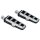 Dillinger Pegs with Male Mount Adapter Silver