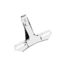 OEM-Style License Plate Bracket 2-hole Chrome
