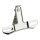 OEM-Style License Plate Bracket 2-hole Chrome