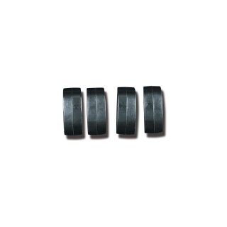 Large ISO & Trident Peg Replacement Rubber Black
