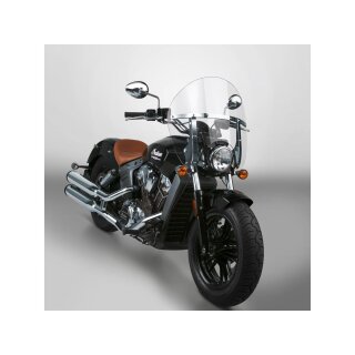 Switchblade Chopped Quick Release Windshield Clear
