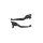 Smooth Hand Control Replacement Levers Black
