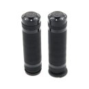 Logo Grips Black 1" Powder Coated Throttle By Wire