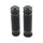 Logo Grips Black 1" Powder Coated Throttle By Wire
