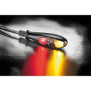 micro S DF Dark LED Turn Signal/Brake Light/Taillight...