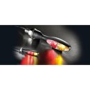 micro S DF Dark LED Turn Signal/Brake Light/Taillight Black Smoke LED