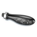 micro S DF Dark LED Turn Signal/Brake Light/Taillight Black Smoke LED