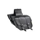 Braided Slant Saddlebags Black