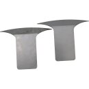Cut Out Front Fender Side Plate Raw