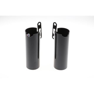 Lower Fork Cover Black Gloss Powder Coated
