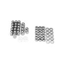 Acorn Top Motor Mount Hardware Kit Chrome