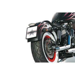 Down & Inside License Plate Kit Black