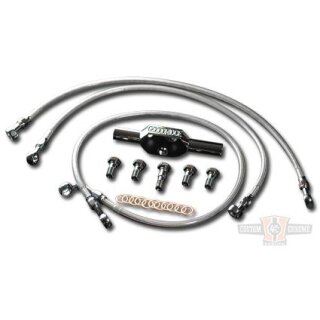 Front Brake Line Kit DOT +2"