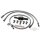 Front Brake Line Kit DOT +2"