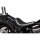 Bare Bones Solo Seat Pleated Stitch Black Vinyl