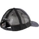 Canvas Mesh-Back Cap Black