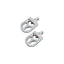 Short Serrated Adjustable Foot Pegs Short Version...